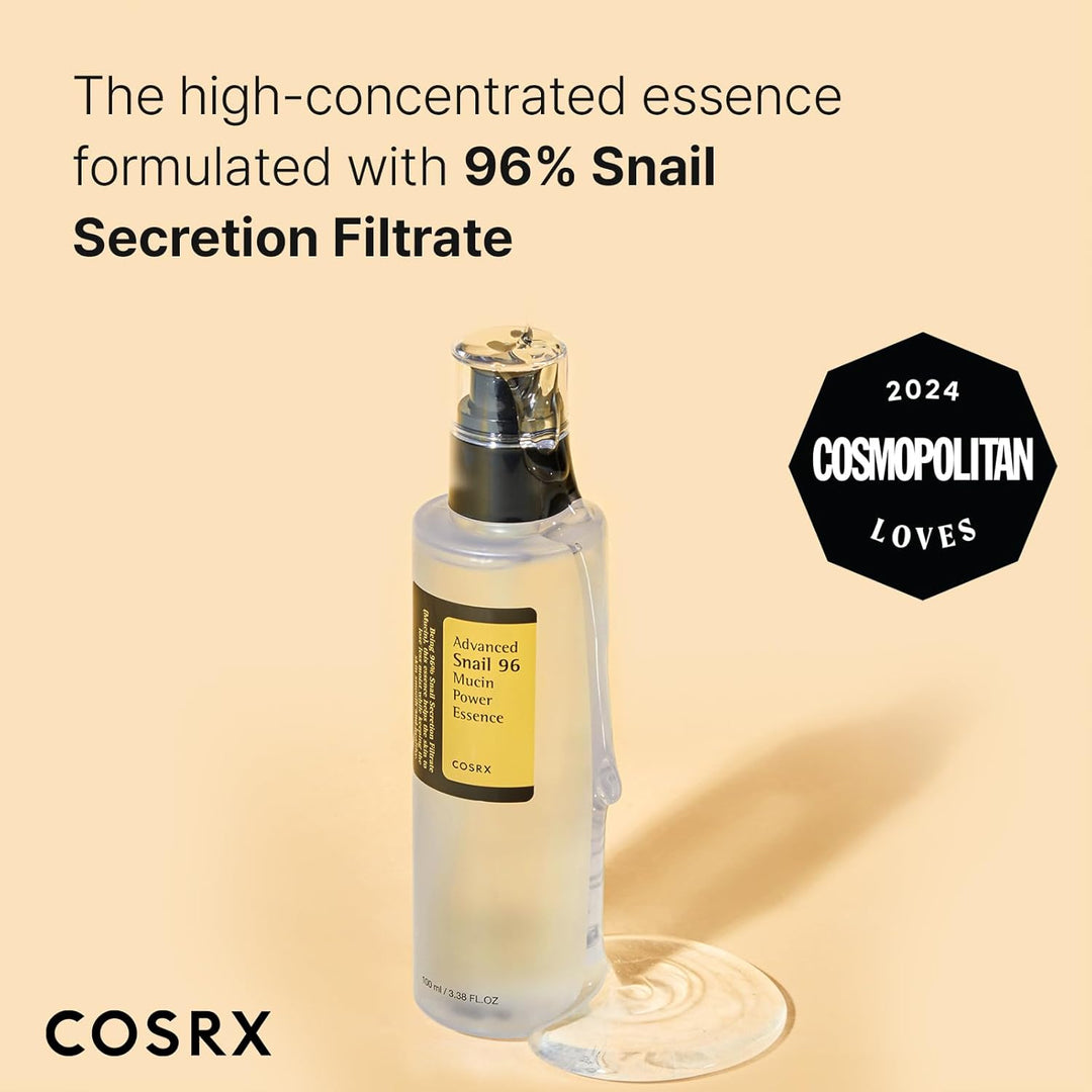 COSRX Advanced Snail 96 Mucin Power Essence, No Water, Just the Good Stuff - Fashnito