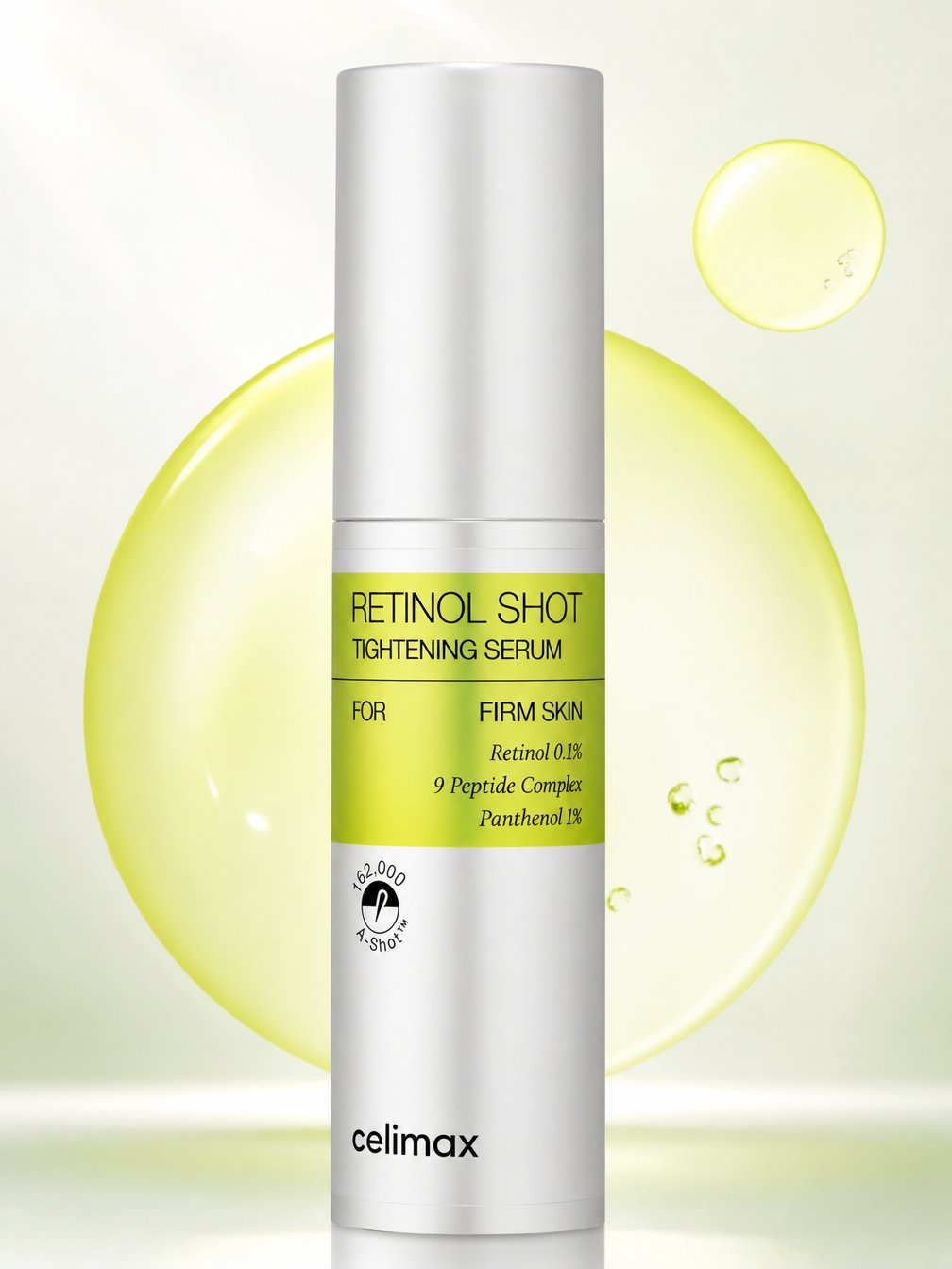 Celimax Vita A Retinol Shot Tightening Serum 30ml – 0.1% pure retinol A-Shot technology K-Beauty | Fashnito