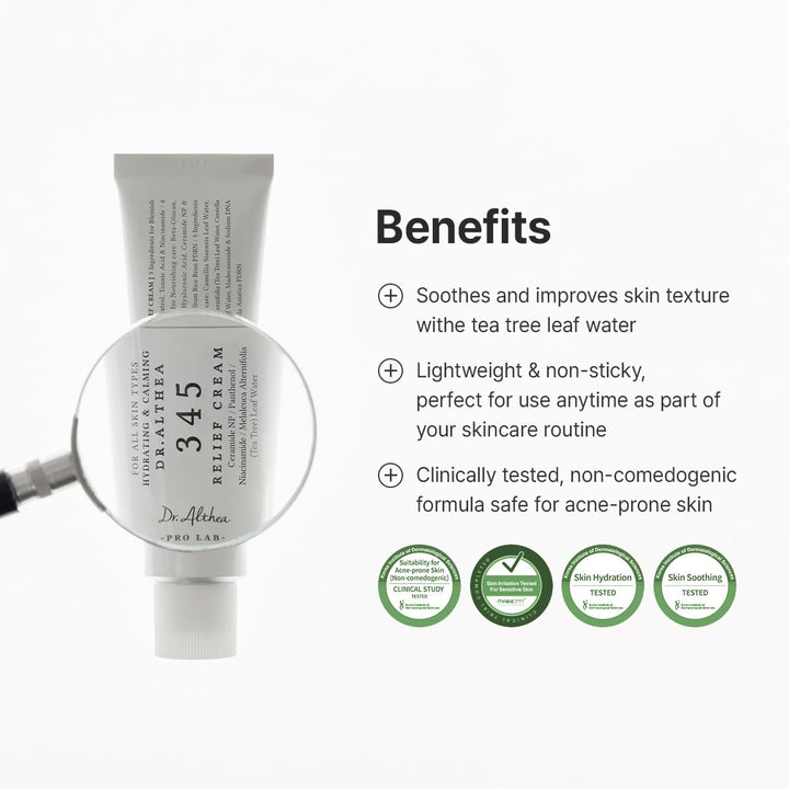 Dr. Althea, 345 Relief Cream Post, Acne Soothing Moisturizer - Fashnito
