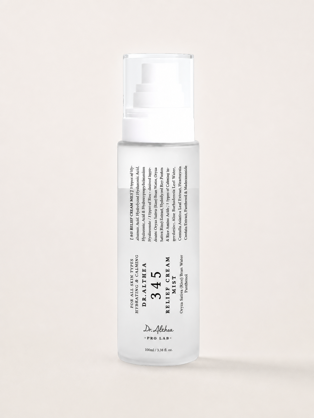 Dr. Althea 345 Relief Cream Mist 100ml – dual-layer cream water-essence facial mist | Fashnito