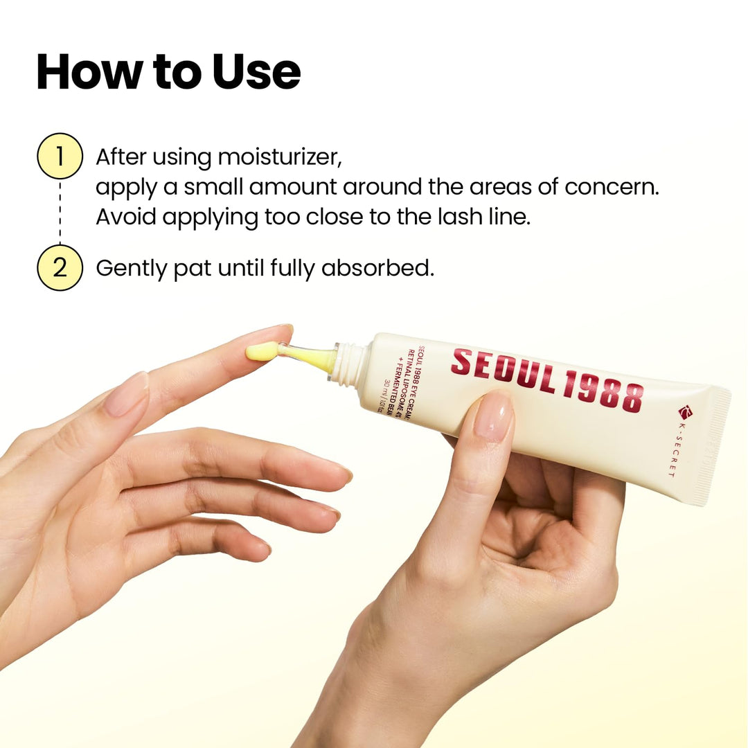 KSECRET Eye Cream – Retinal Liposome 4% + 3 Fermented Bean