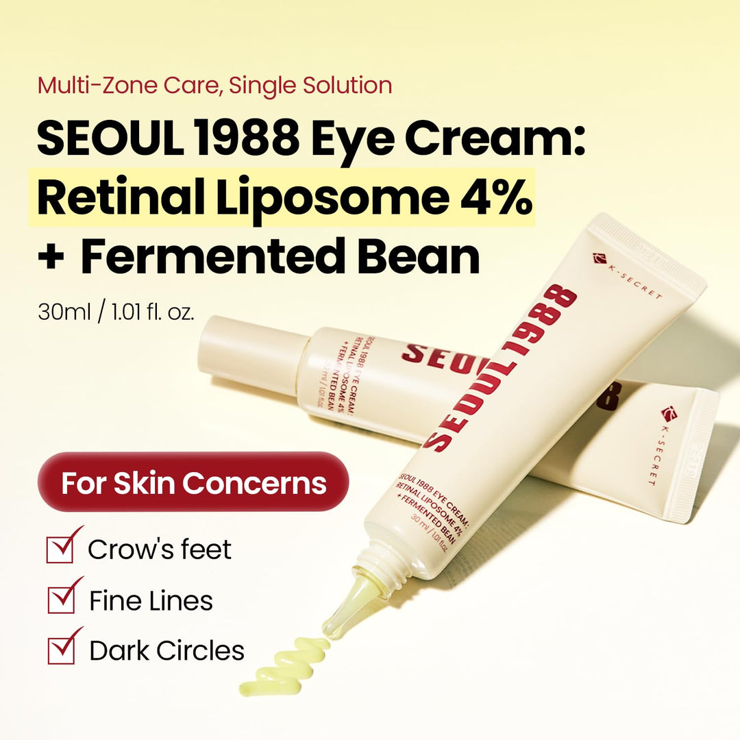 KSECRET Eye Cream – Retinal Liposome 4% + 3 Fermented Bean