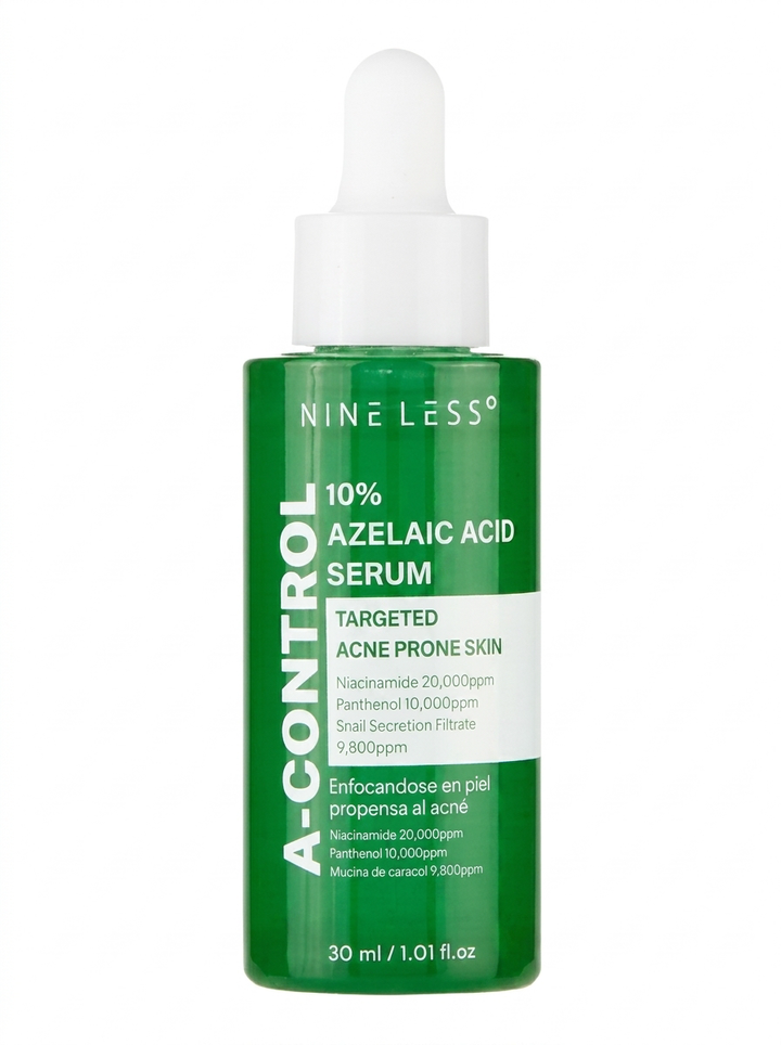 NINELESS A-Control 10% Azelaic Acid Serum 30ml bottle – blemish and dark spot serum | Fashnito
