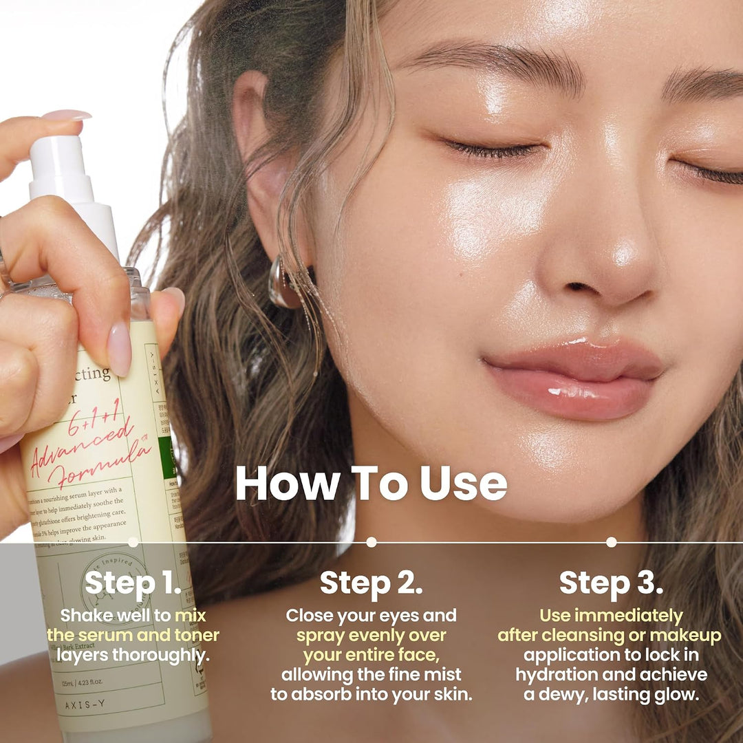 Axis-Y, Dark Spot Correcting Glow Toner, hydrates, brightens, and soothes - Fashnito