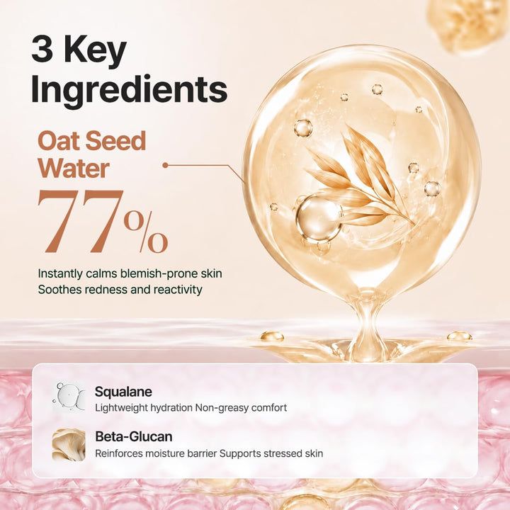 Purito SEOUL Oat-In Calming Gel Cream , Fungal Acne Safe Moisturizer-  Fashnito