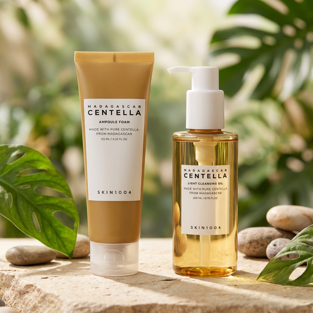 SKIN1004 - Madagascar Centella Double Cleansing Duo Set Fashnito