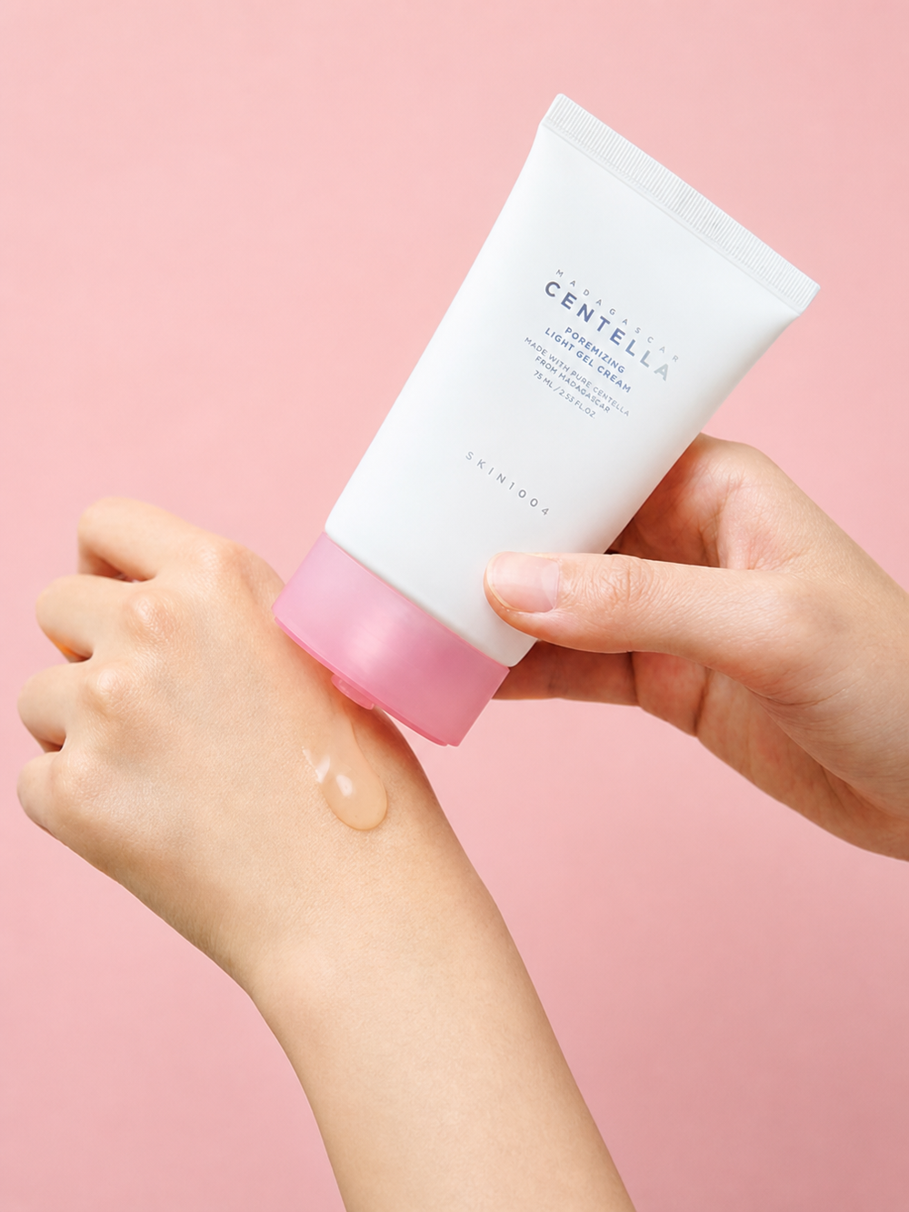 SKIN1004 Poremizing Light Gel Cream lightweight cooling gel texture – 50.96% Centella moisturizer