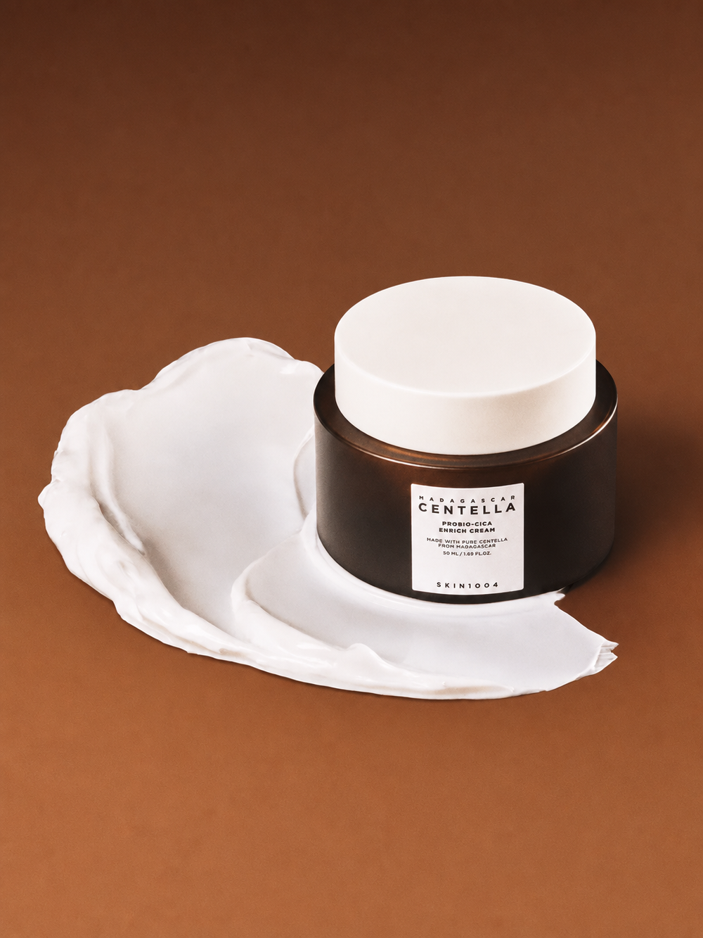 SKIN1004 Probio-Cica Enrich Cream buttery stringy texture – rich barrier moisturizer for dry skin