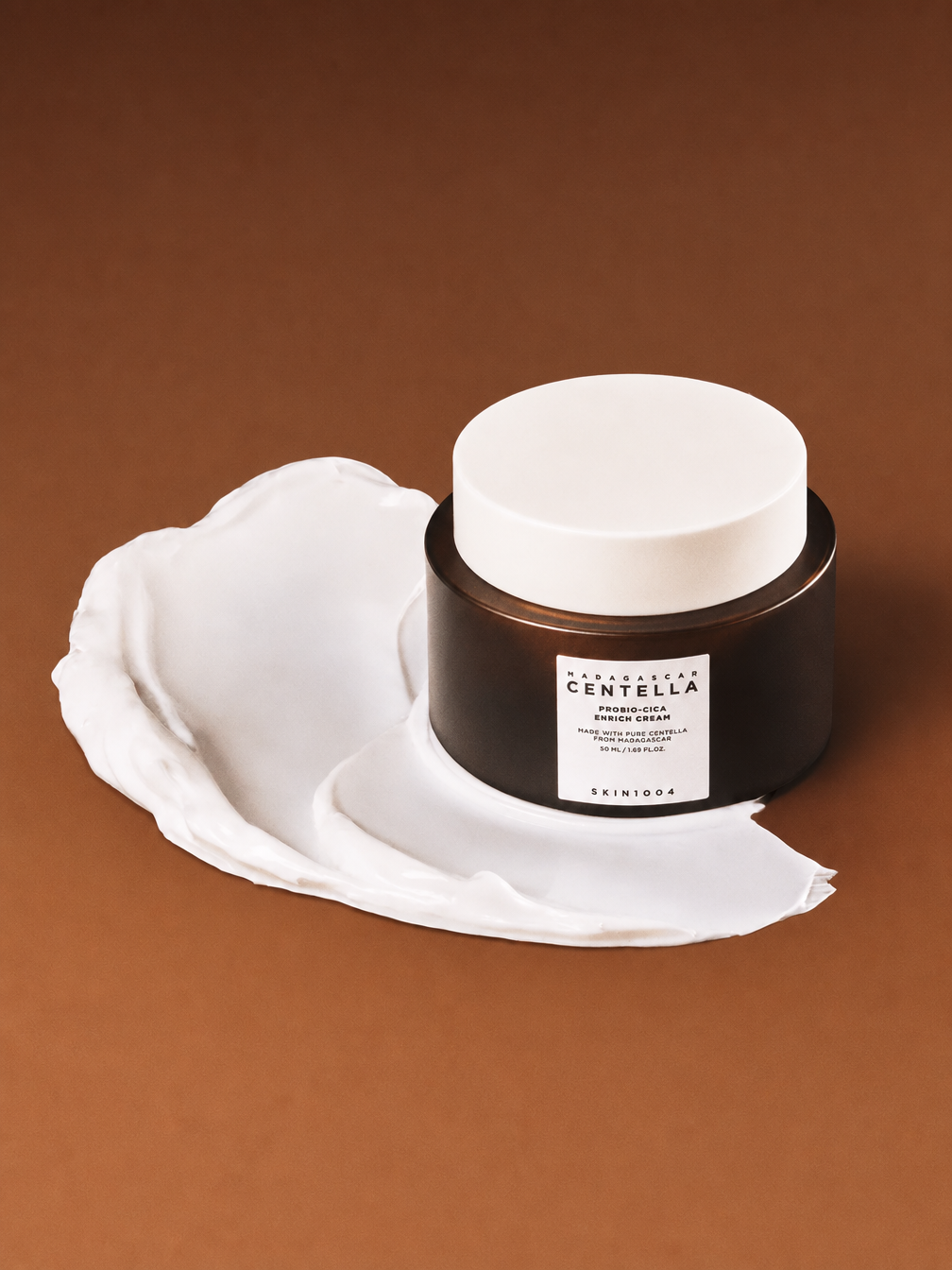 SKIN1004 Probio-Cica Enrich Cream buttery stringy texture – rich barrier moisturizer for dry skin