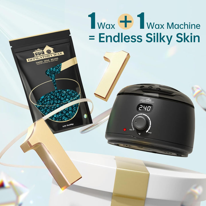 Wax Warmer Machine 500ml LED | Hair Removal - Fashnito