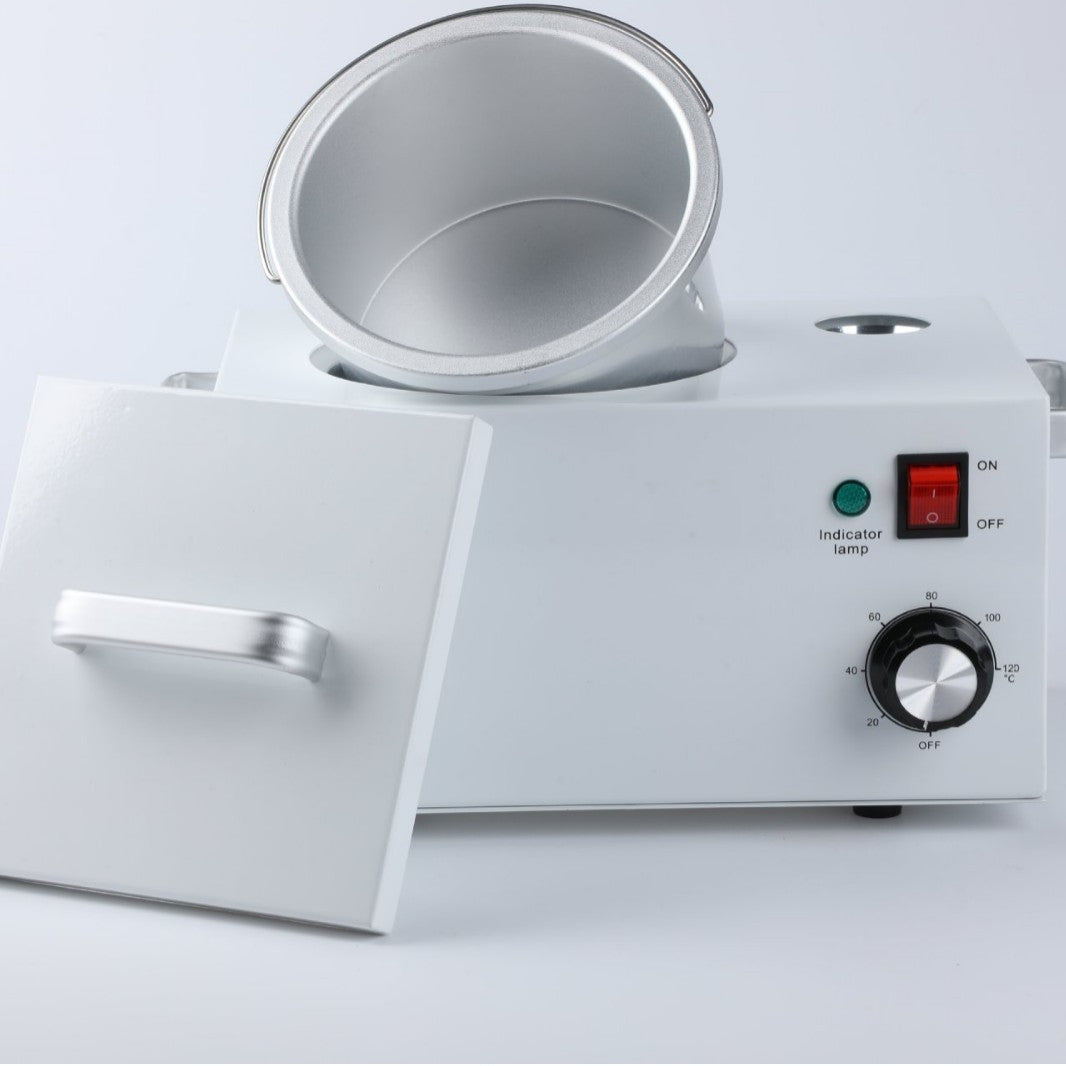 Professional wax heater machine with adjustable temperature control for hair removal in Kuwait