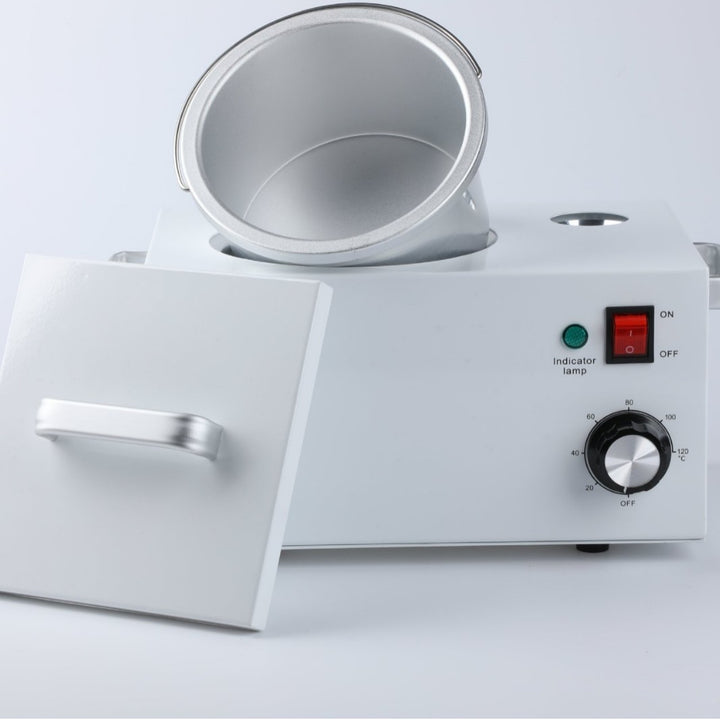 Professional wax heater machine with adjustable temperature control for hair removal in Kuwait